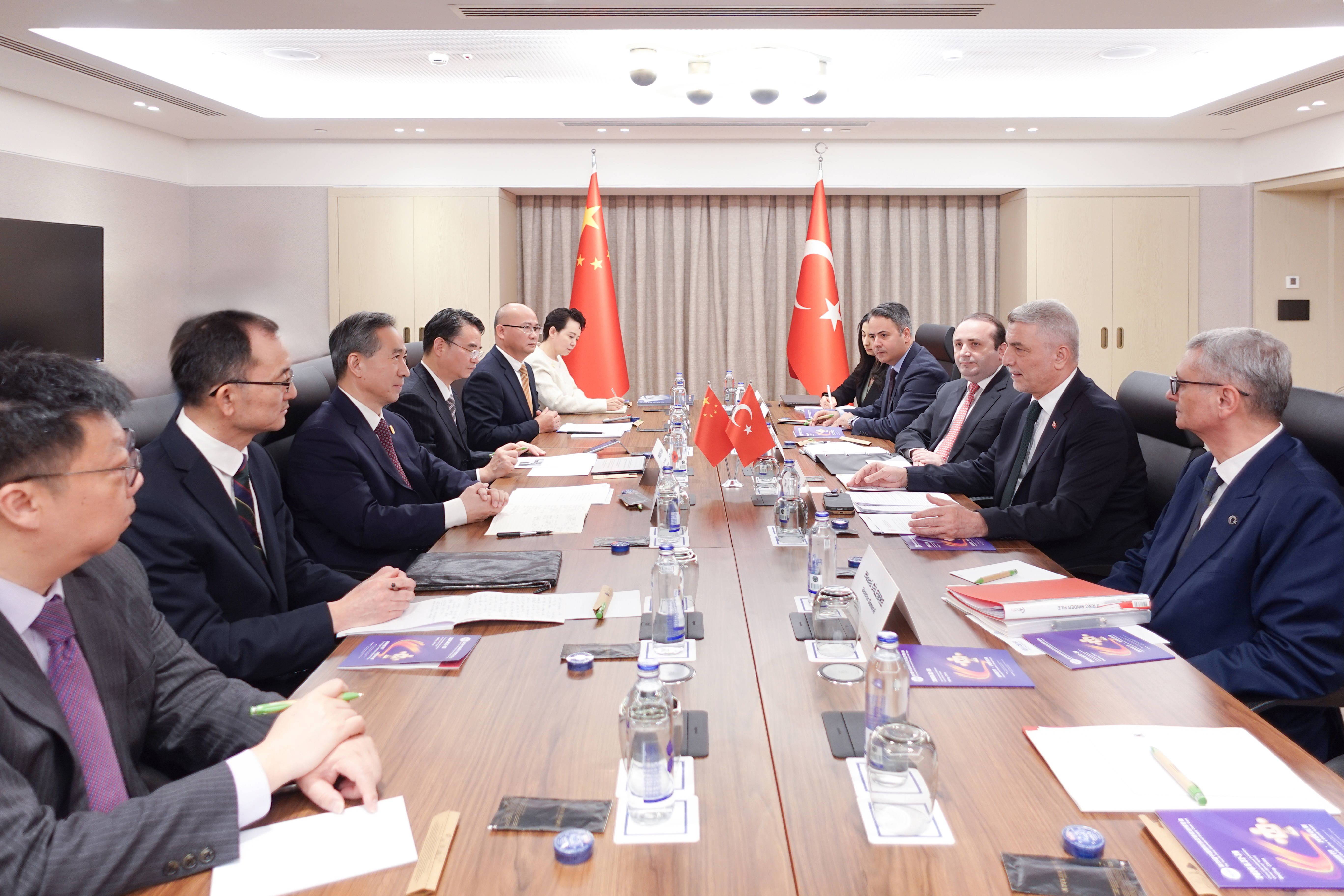 任鸿斌率中国企业家代表团访问土耳其