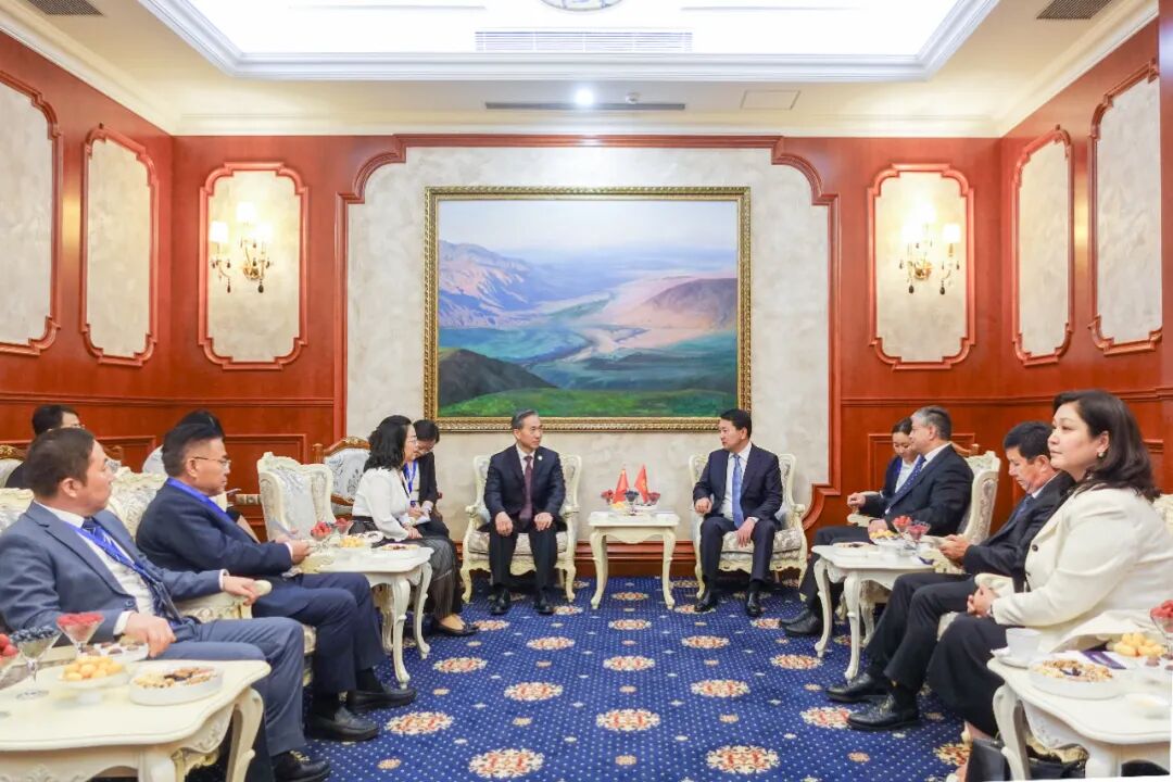 任鸿斌会长率团访问吉尔吉斯斯坦